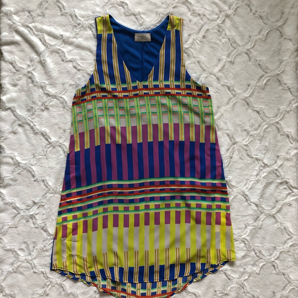 Everly Geometric Mini Dress